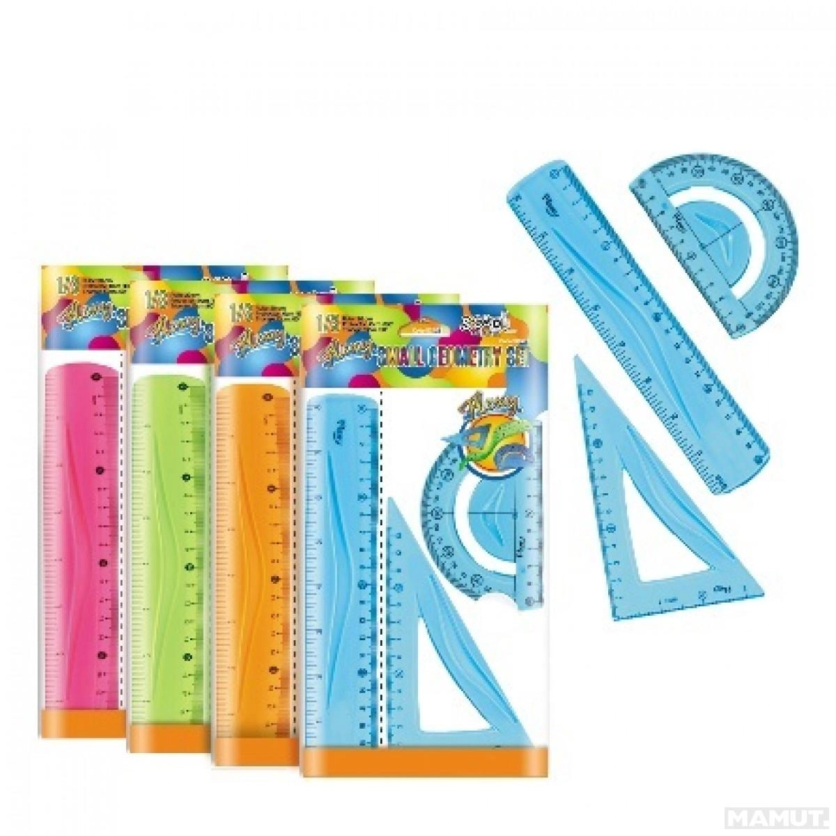 GEOMETRIJSKI SET S-COOL MANJI 4/1